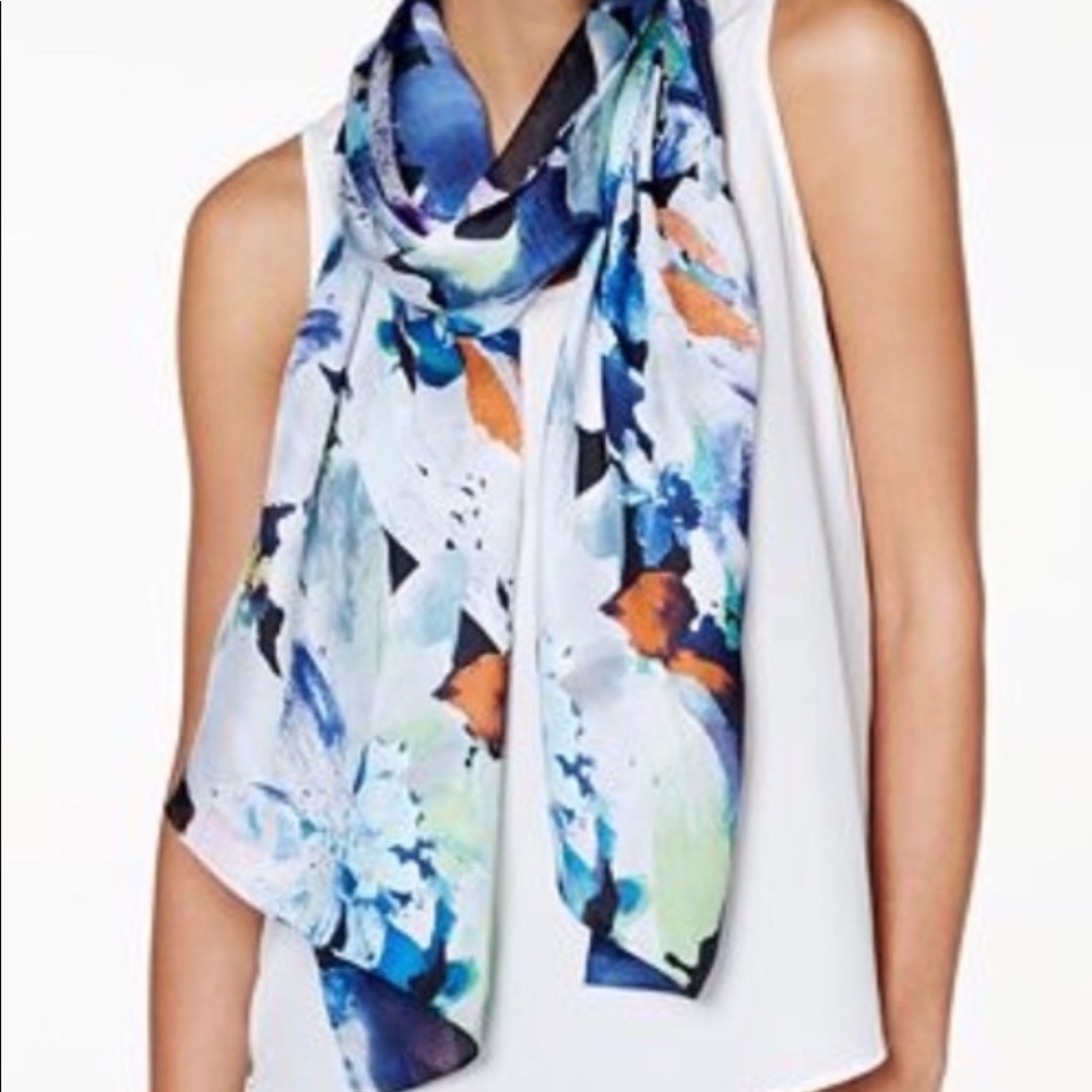 Vince Camuto Floral Scarf